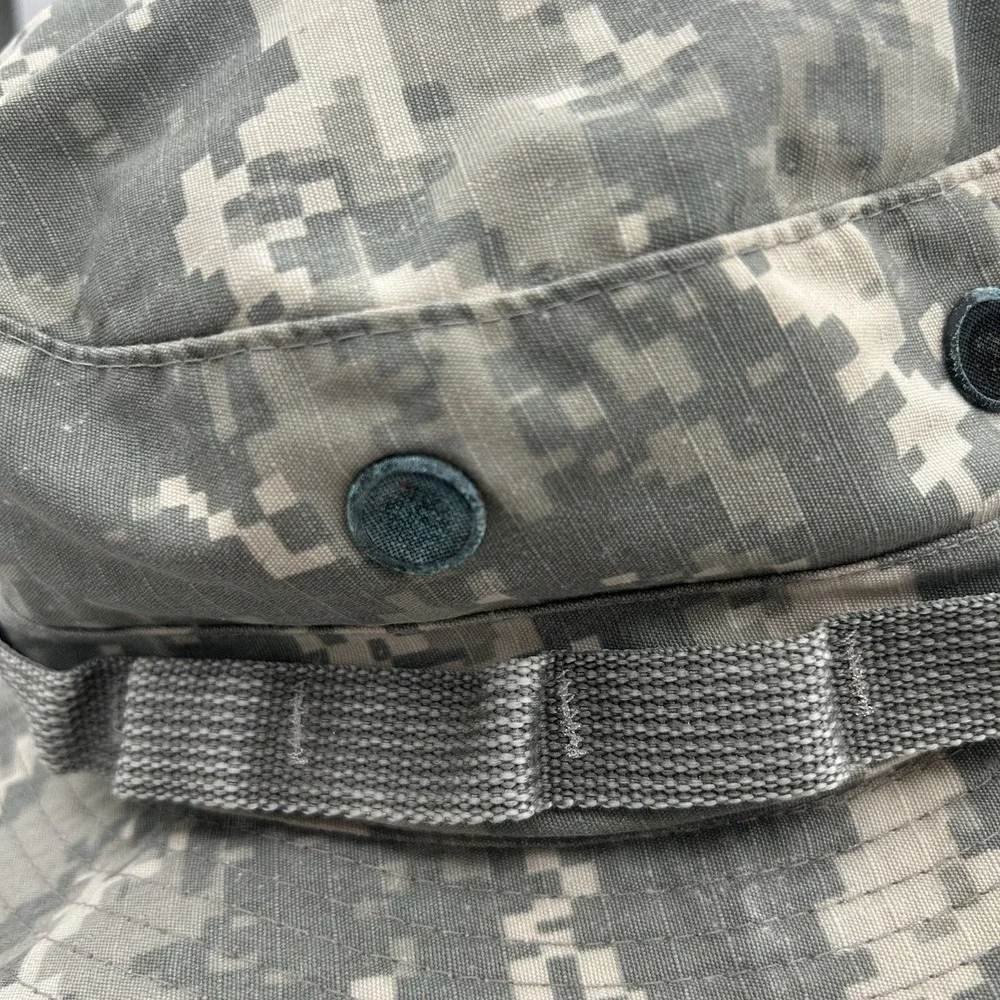 US Military Issue Multicam Hot Weather Boonie Sun Hat Size 7-3/4 Digital‎ Camo